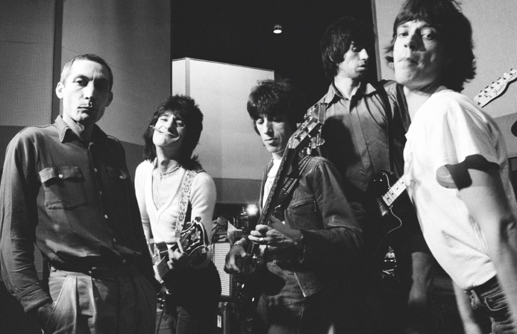 Rolling Stones fot. Helmut Newton